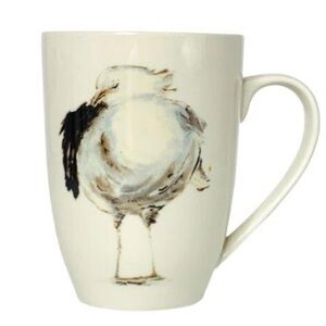 Beautiful Seagull Bird Cup AscentielleⓇ Original Painting by D. Belin Coffee Mug